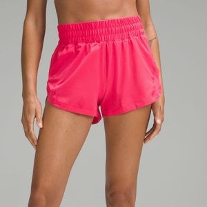 Hot Pink Track That High Rise Lined Short 3”